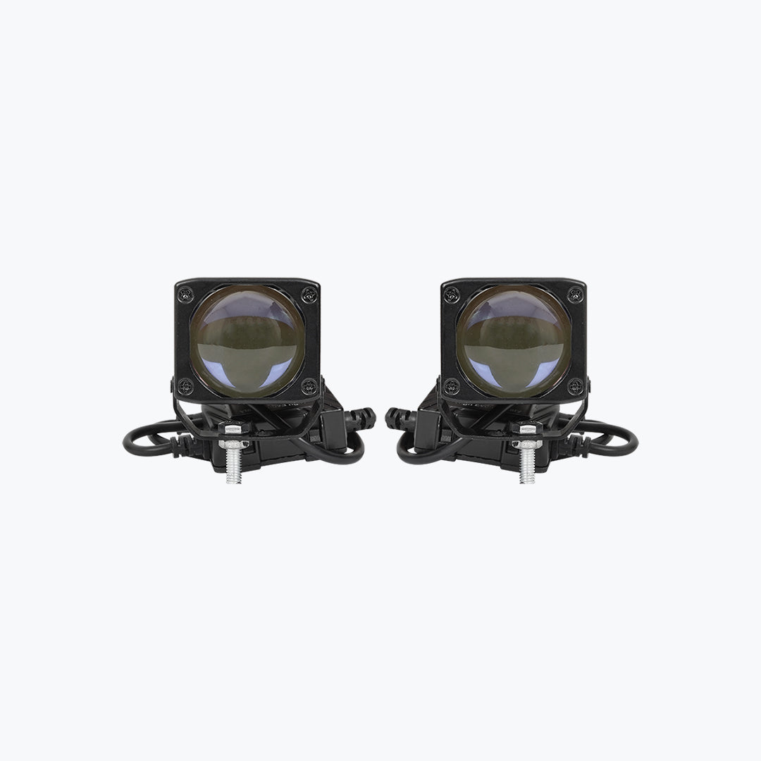 HJG Universal Square Laser Cannon Motorcycle Foglight