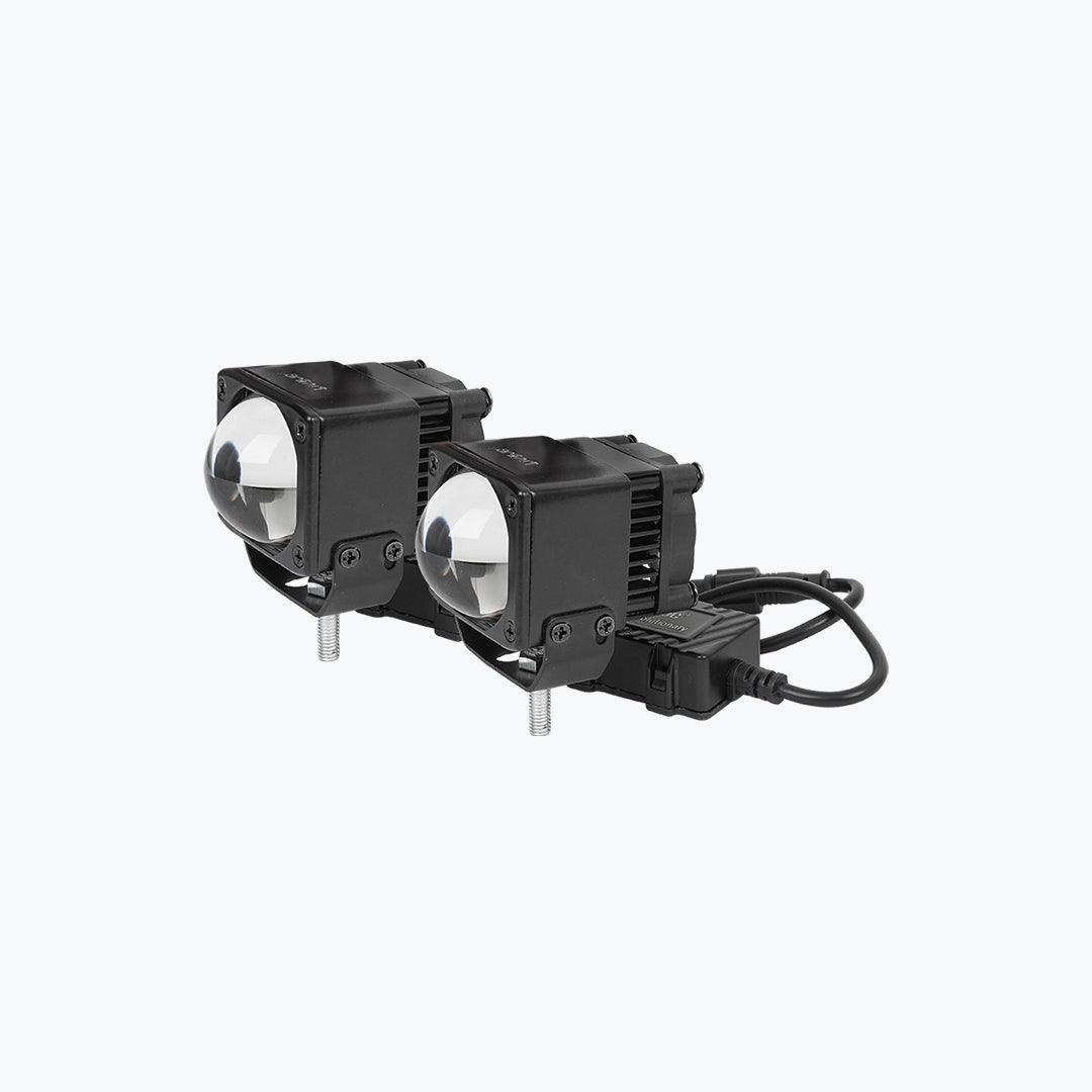 HJG Universal Square Laser Cannon Motorcycle Foglight