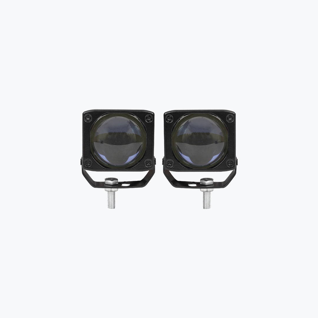 HJG Universal Square Laser Cannon Motorcycle Foglight