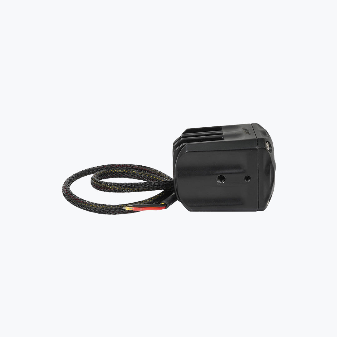 HJG Universal Square Red Devil Eye Fog Light