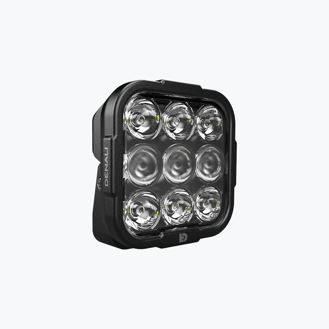 Denali DL9 Auxiliary LED Lights White – High Performance Driving Light Set of 2