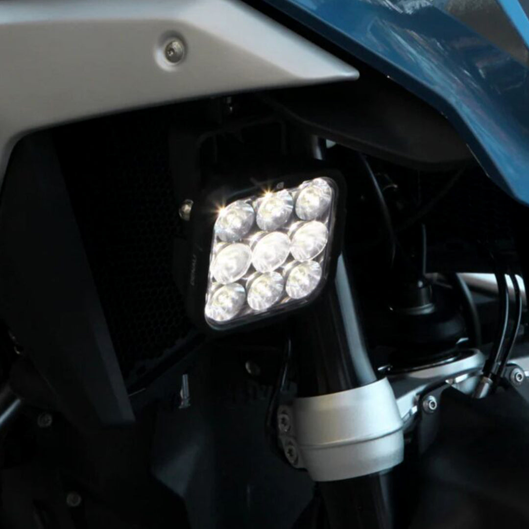 Denali DL9 Auxiliary LED Lights White – High Performance Driving Light Set of 2