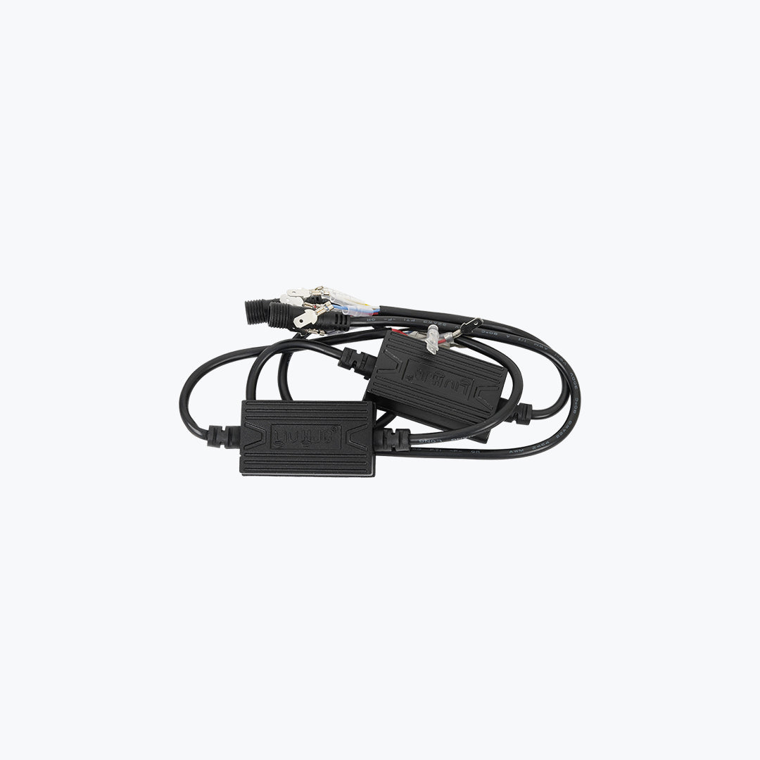 HJG Square Slim Mini Drive Foglight Pair