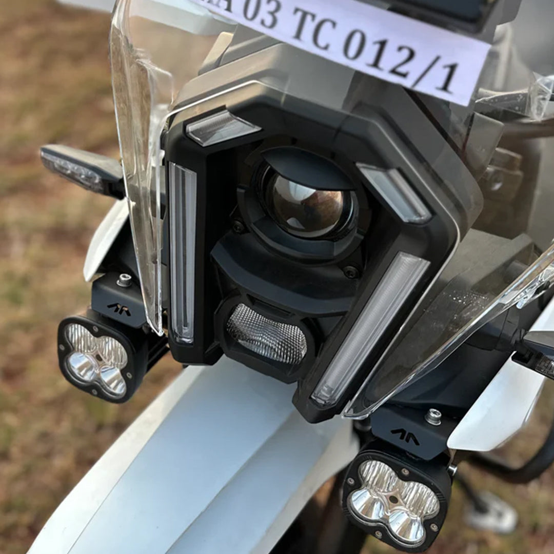 Motourenn KTM Adventure 390 2025 Aux Light Mount – Heavy Duty Fog Light Bracket