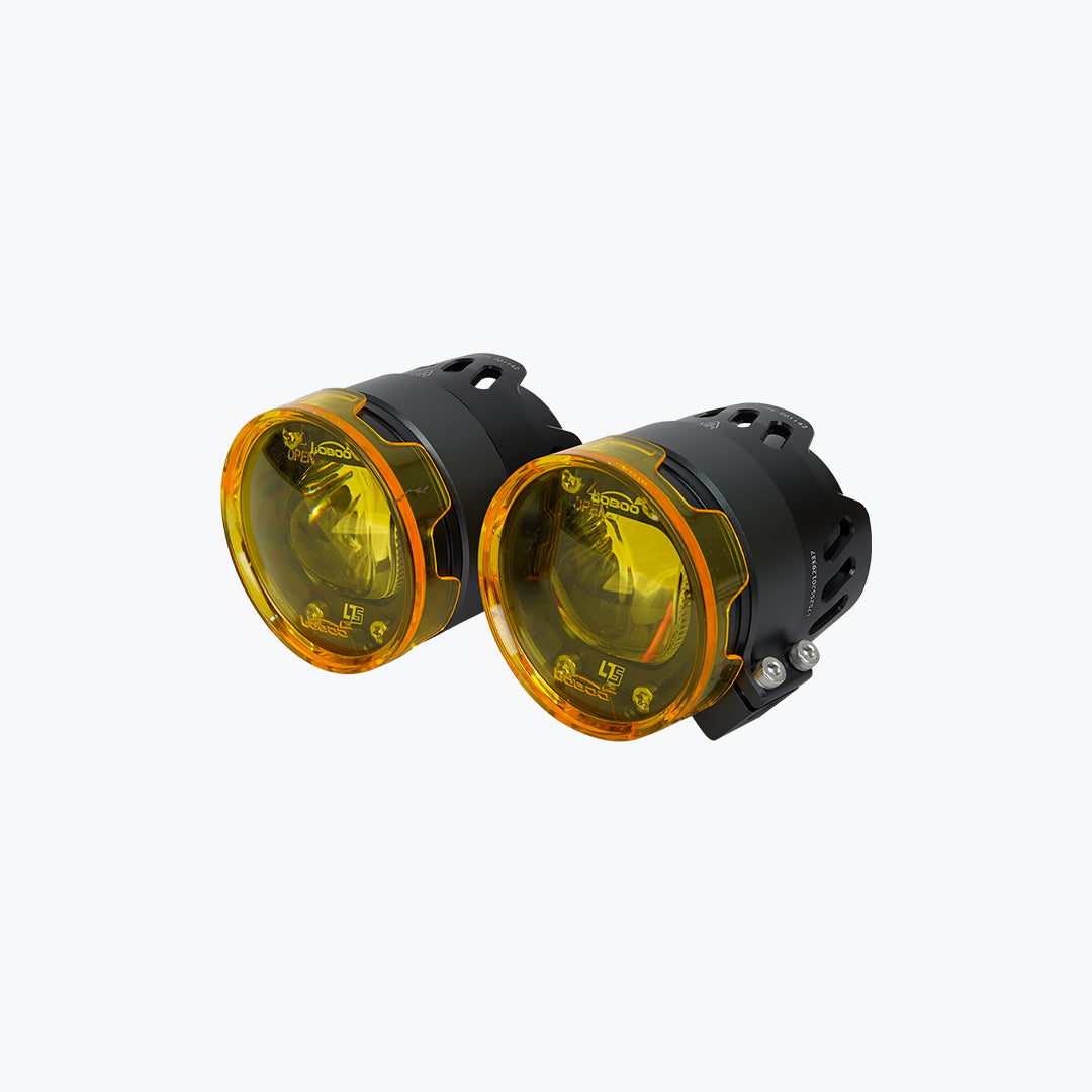 LOBOO L7S High & Low Beam LED Motorcycle Auxiliary Lights