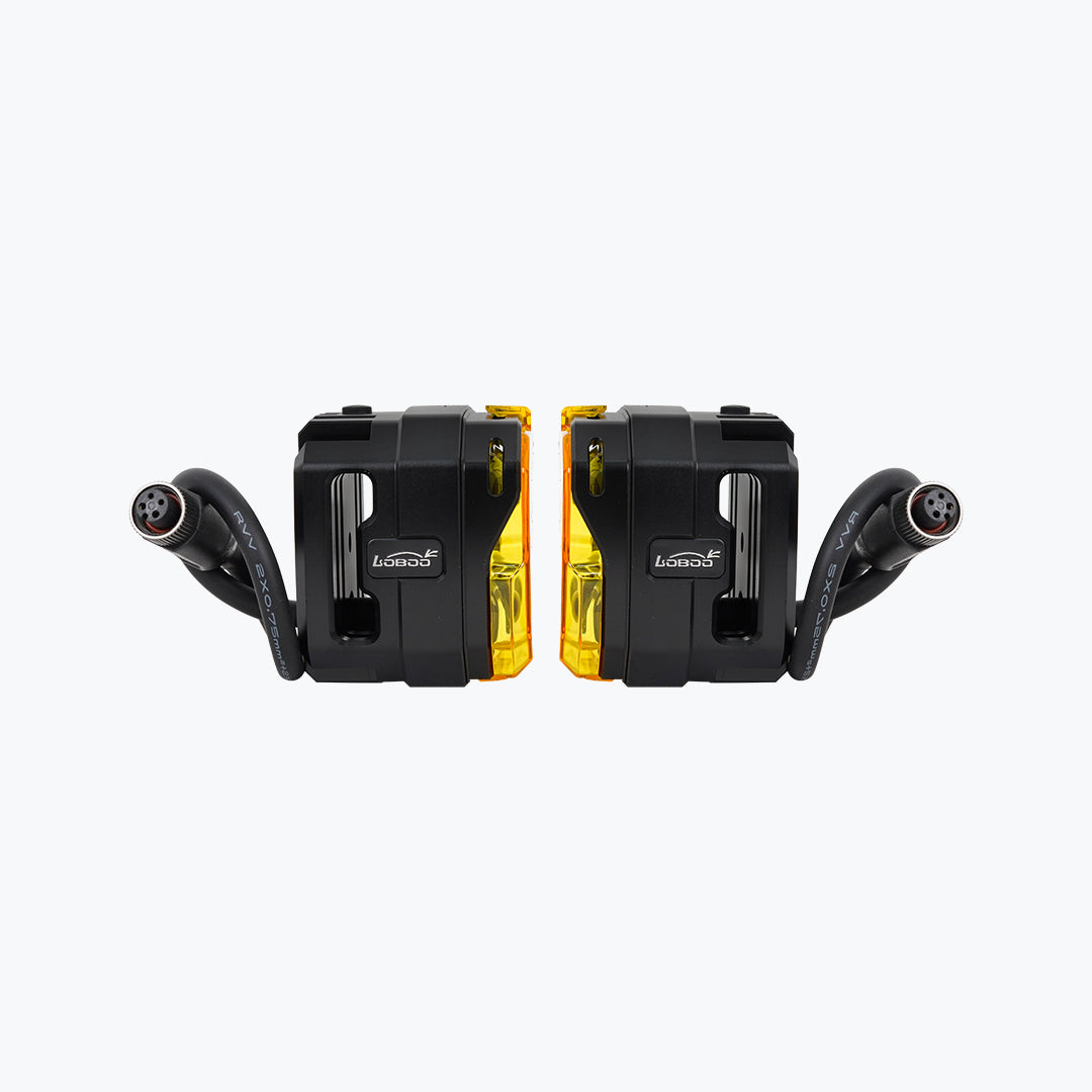 LOBOO 4 LED HIGH & LOW BEAM FOGLIGHT PAIR L12T