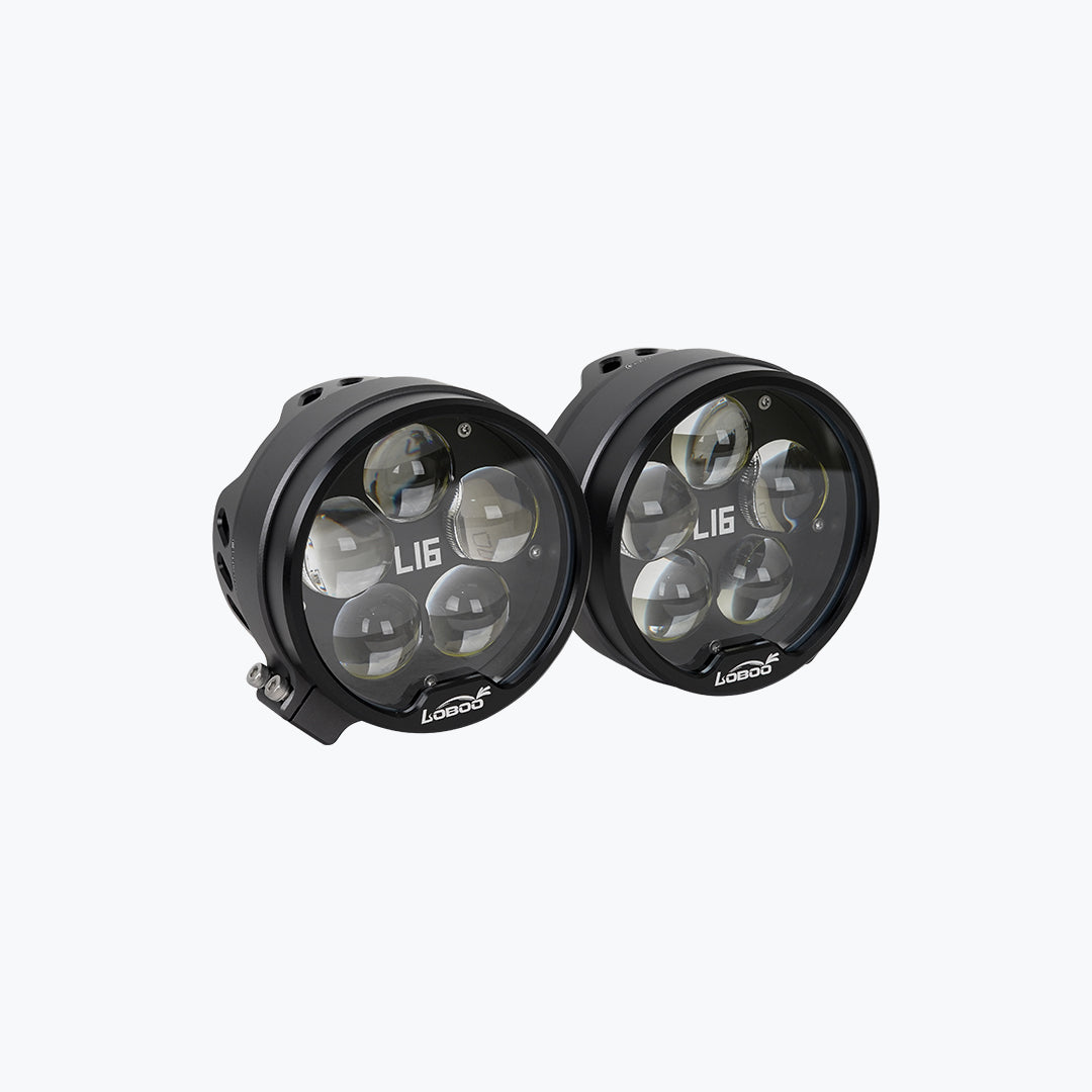 LOBOO 5 LED HIGH & LOW BEAM FOGLIGHT PAIR L16