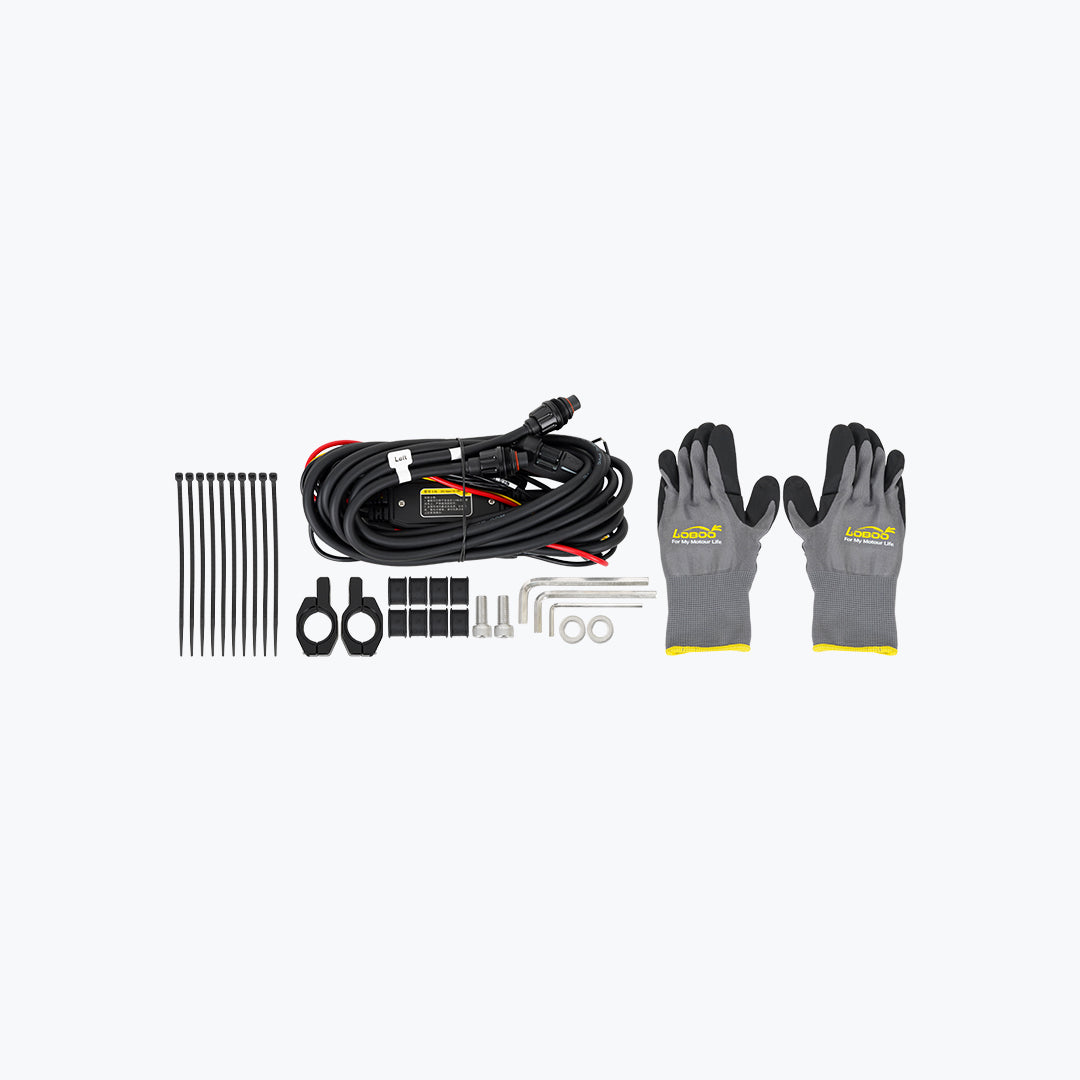 LOBOO 5 LED HIGH & LOW BEAM FOGLIGHT PAIR L16