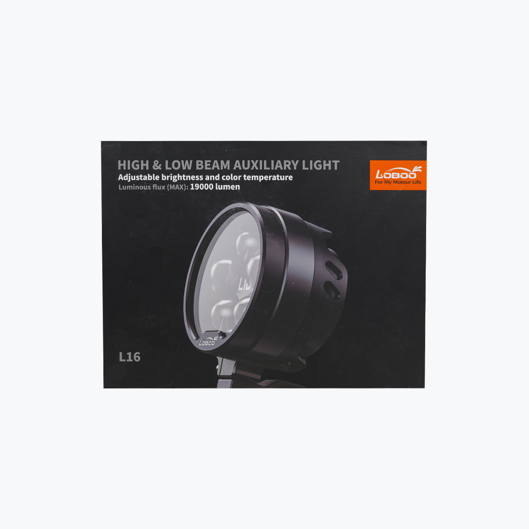 LOBOO 5 LED HIGH & LOW BEAM FOGLIGHT PAIR L16