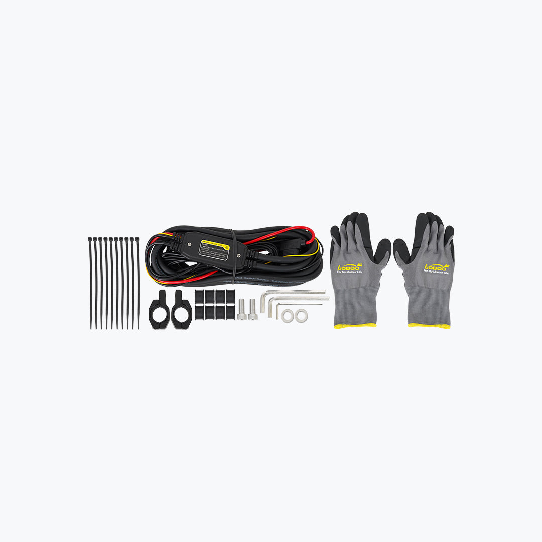 LOBOO L18S High & Low Beam LED Motorcycle Auxiliary Lights