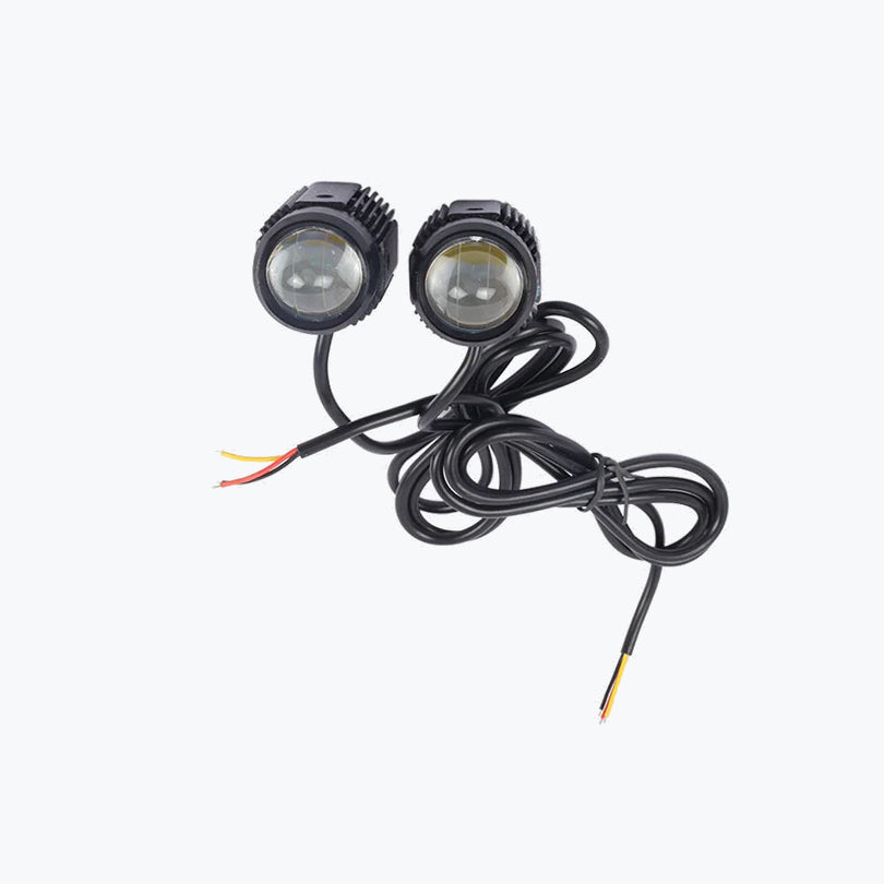 HJG Mini Pair Yellow-White Fog Light-Premium