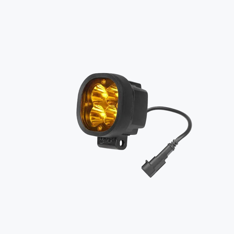 HJG Mini 4 LED Pair Foglight Premium Universal Auxiliary Light Set