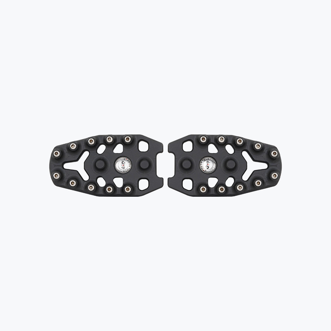 Royal Enfield Interceptor 650 Premium Foot Pegs Black Silver - Modern Tech
