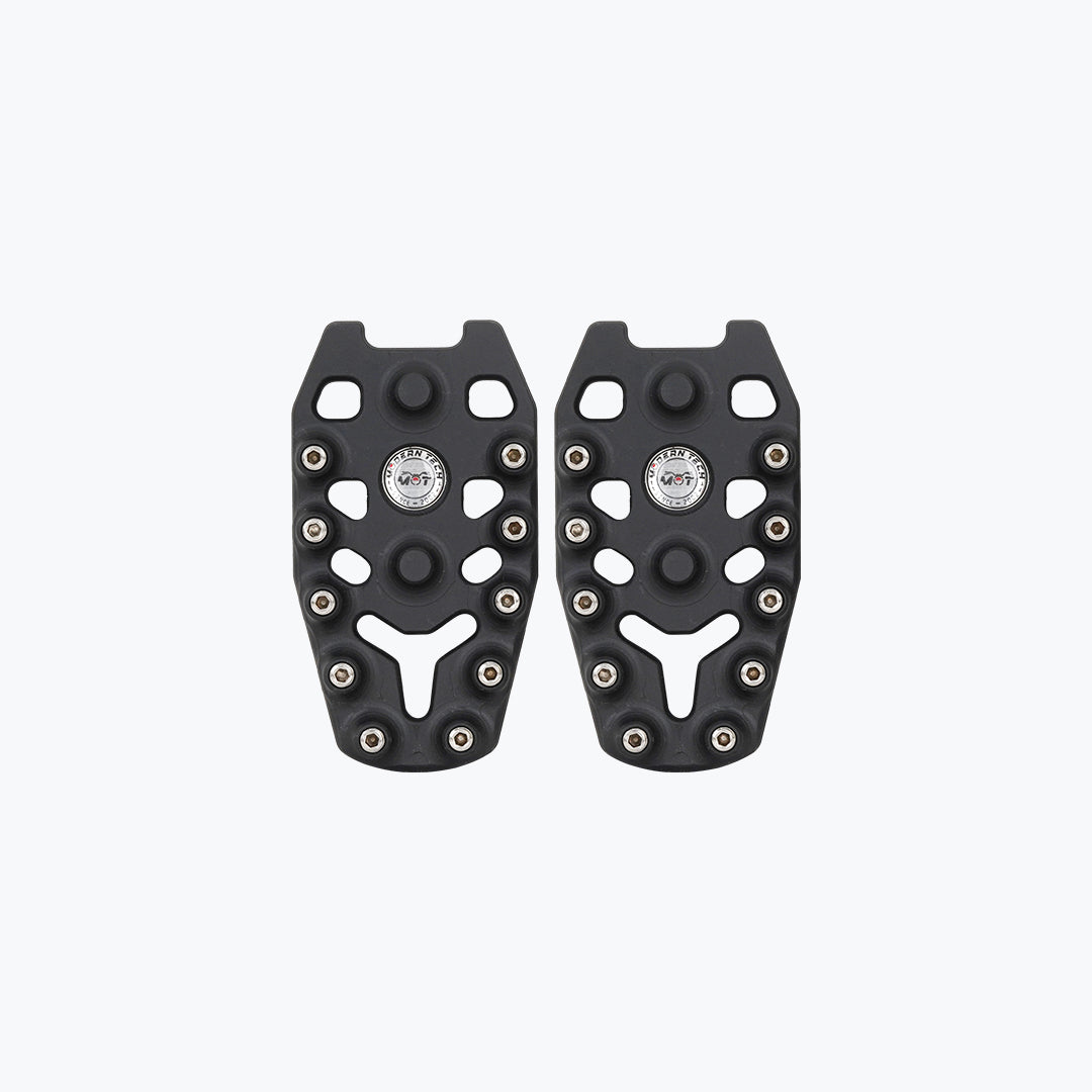 Royal Enfield Interceptor 650 Premium Foot Pegs Black Silver - Modern Tech