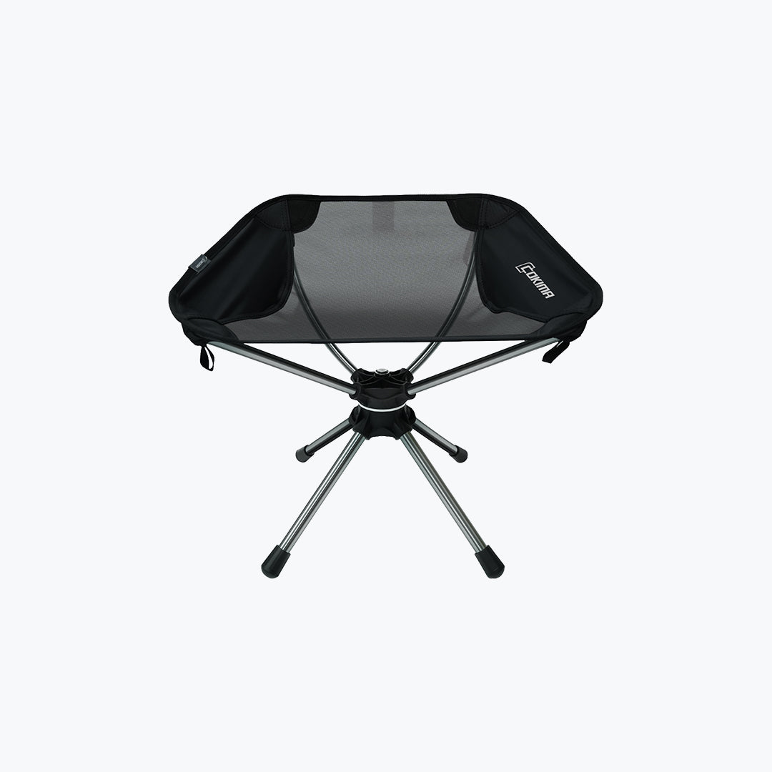 COKIMA CK7-SC01 Portable Swivel Camp Stool Lightweight 360° Rotating Outdoor Stool