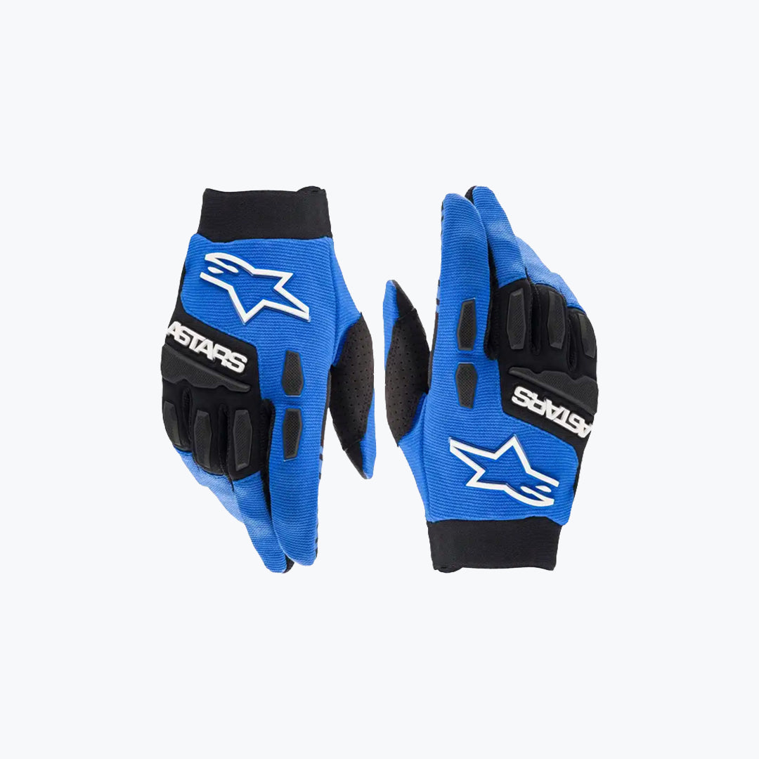 Alpinestars Motorcycle Gloves Blue Black