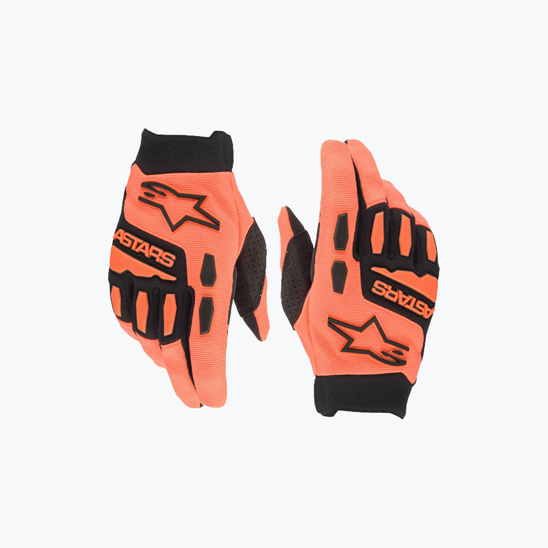 Alpinestars Motorcycle Gloves Orange