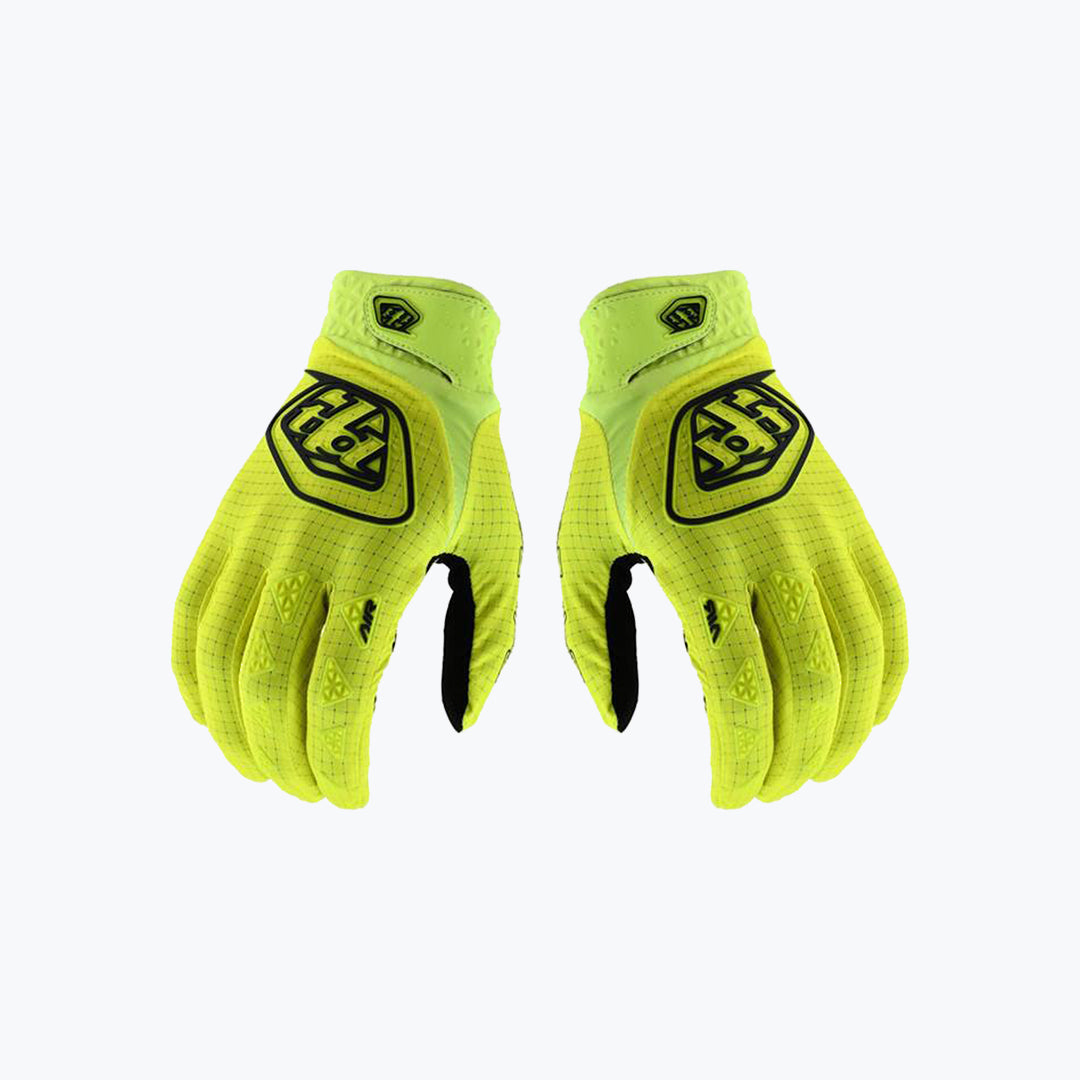 Troy Lee Designs Motorcycle Gloves Yellow Black – Riding Gloves