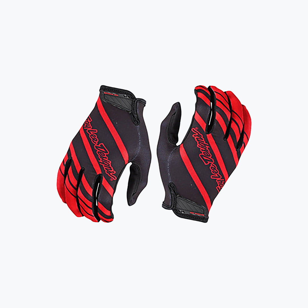 Troy Lee Designs Motorcycle Gloves Black Red – Riding Gloves