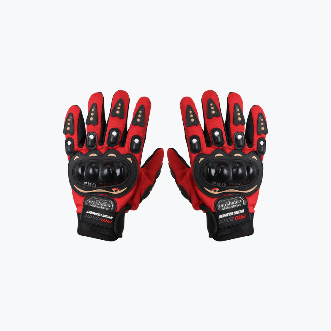 Probiker Gloves Touch Economy Red