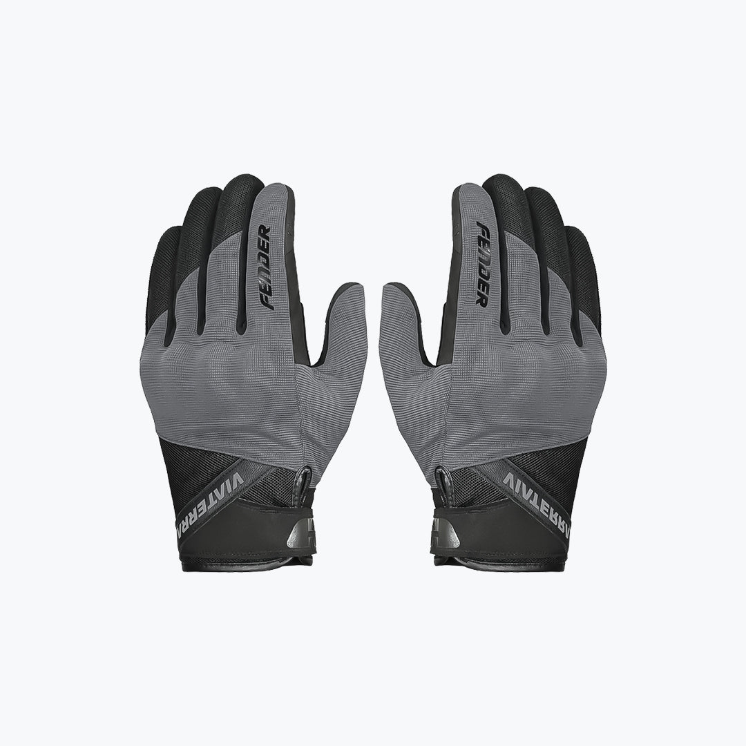 ViaTerra Fender Men's Motorcycle Riding Gloves