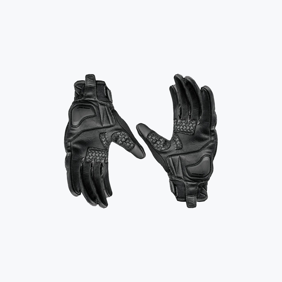 Raida Carbonite Motorcycle Riding Gloves Black Grey