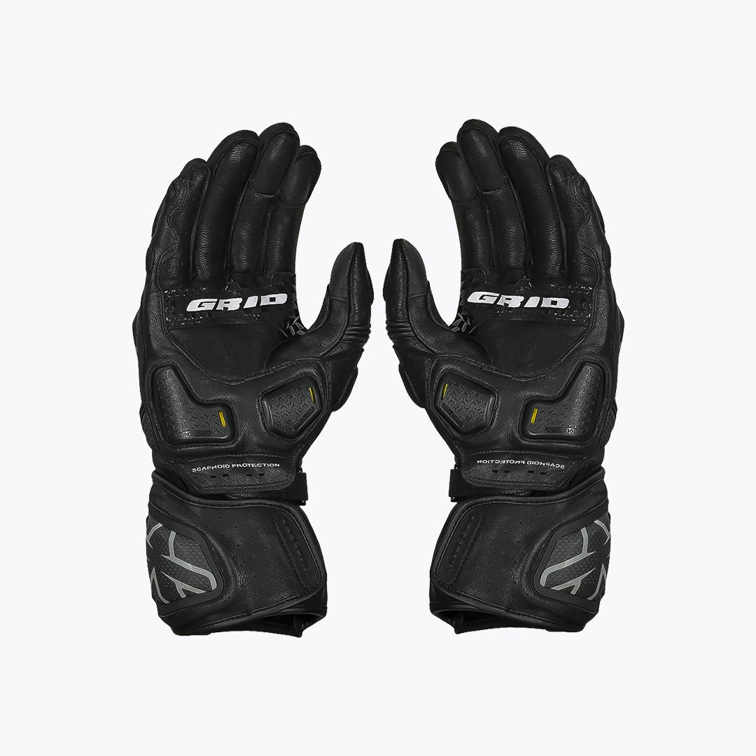 ViaTerra Grid MK3 Full Gauntlet Motorcycle Riding Gloves
