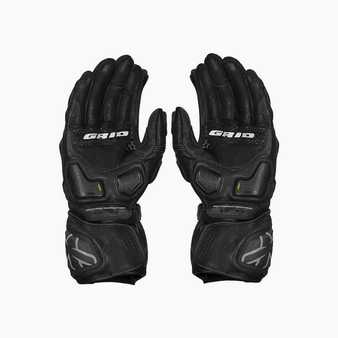 ViaTerra Grid MK3 Full Gauntlet Motorcycle Riding Gloves