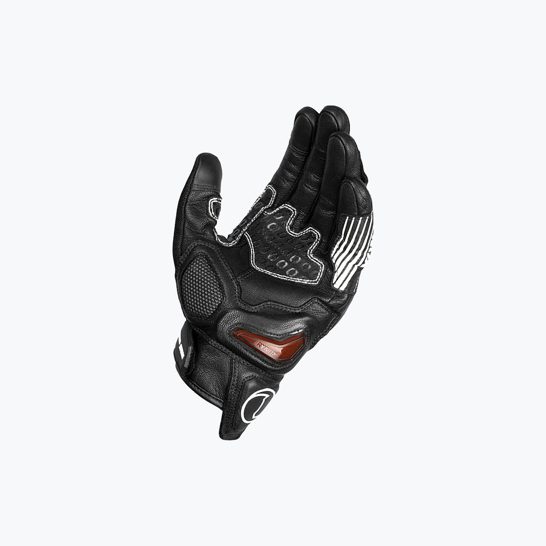Rynox Tornado Pro 4 Gloves (Carbon Edition) – Black White