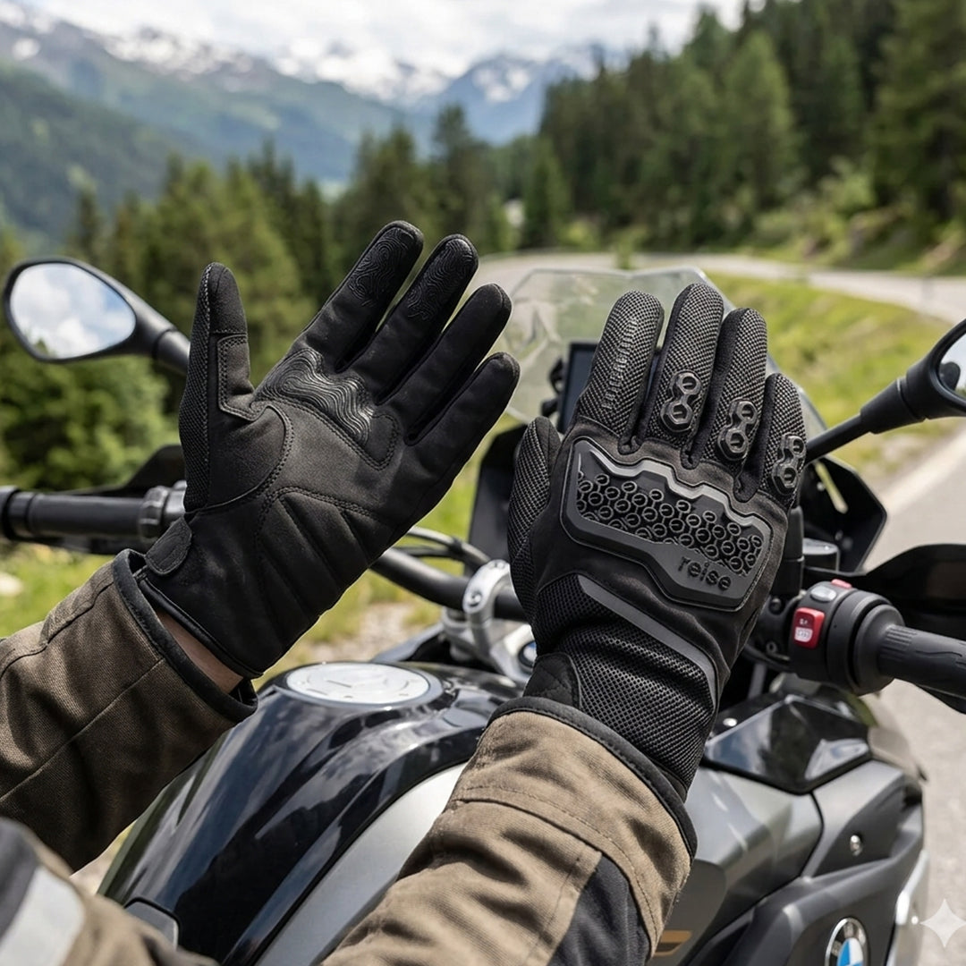Reise Strada Riding Gloves Black / RED / ORG / YLW / GRY / Olive