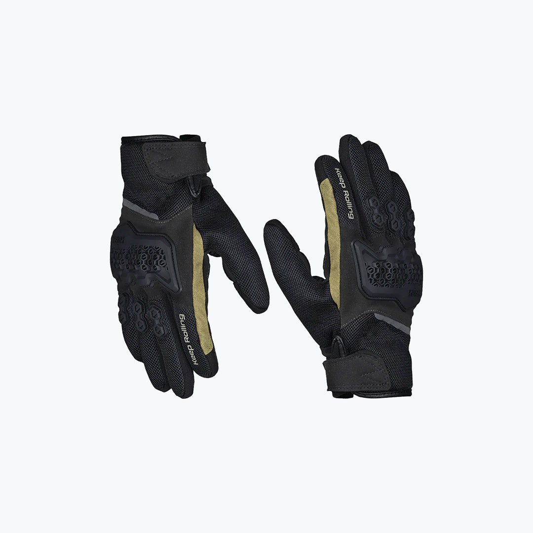 Reise Strada Riding Gloves Black / RED / ORG / YLW / GRY / Olive