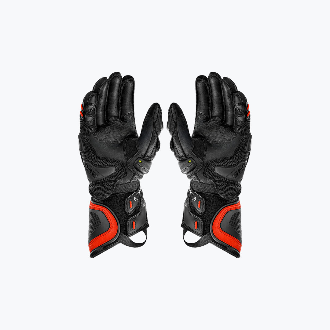 Shima RS-3 Motorcycle Gloves Red Fluo