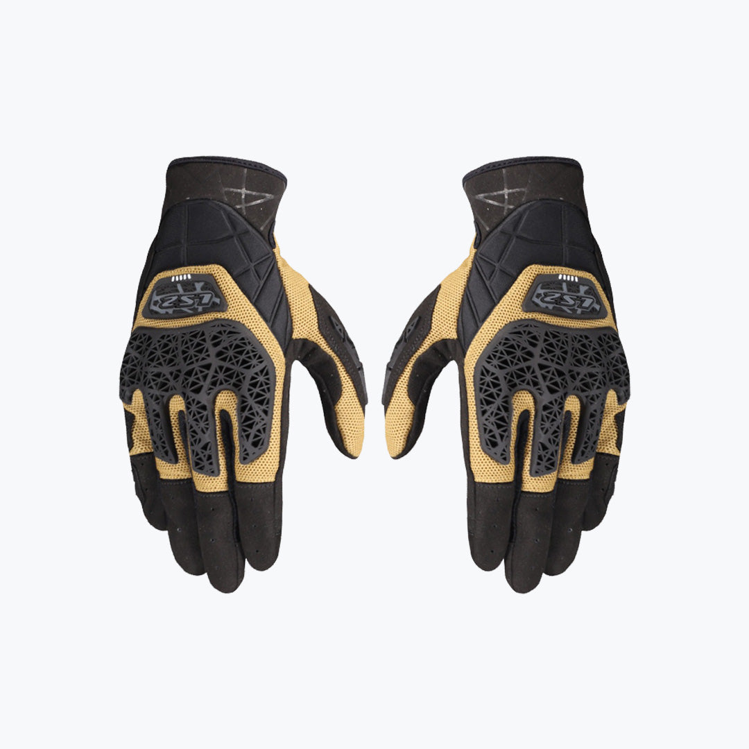 LS2 All Terrain II Man Gloves Black Sand
