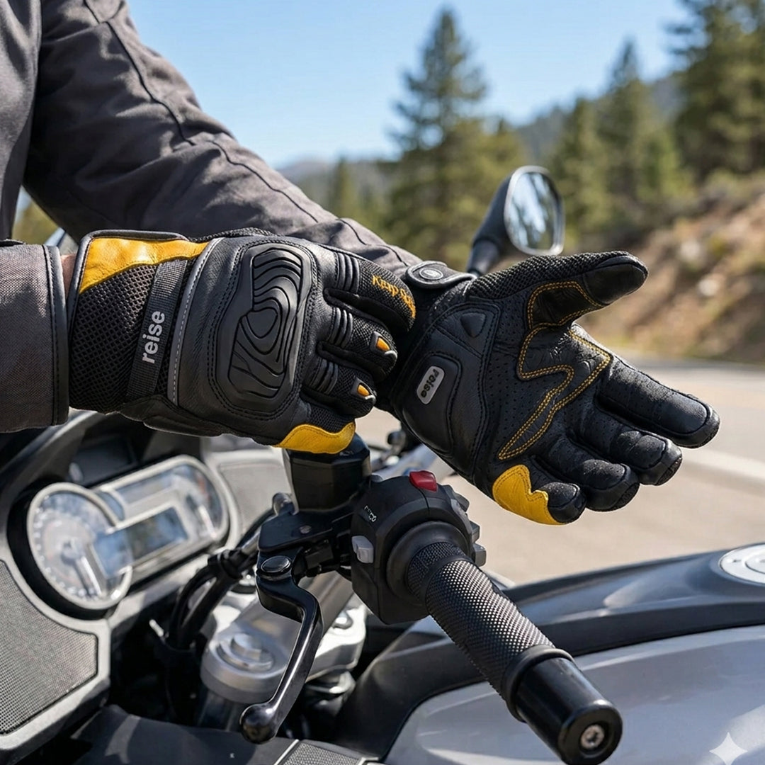 Reise Austra Urban Riding Gloves Yellow