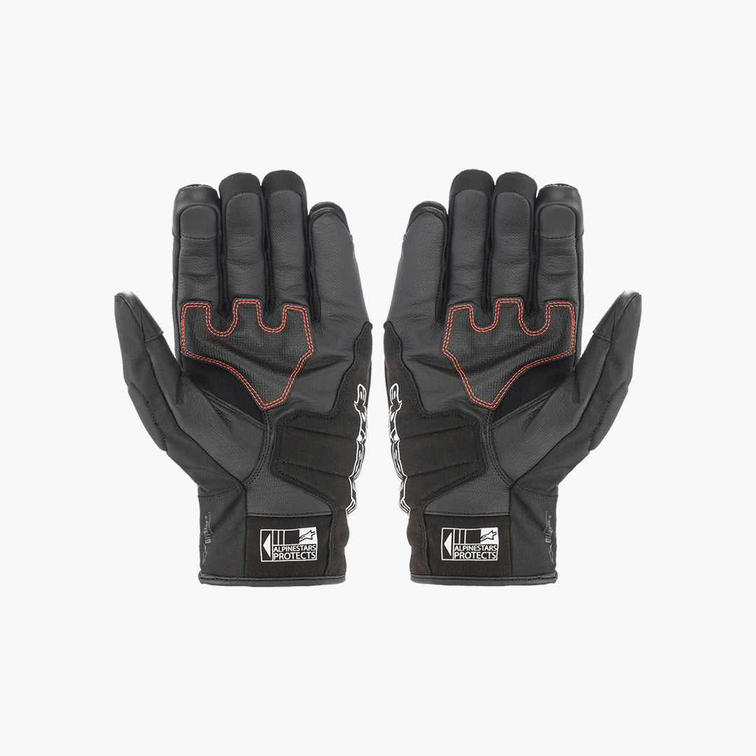 Alpinestars SMX Z Drystar Riding Gloves Black/Red Fluo