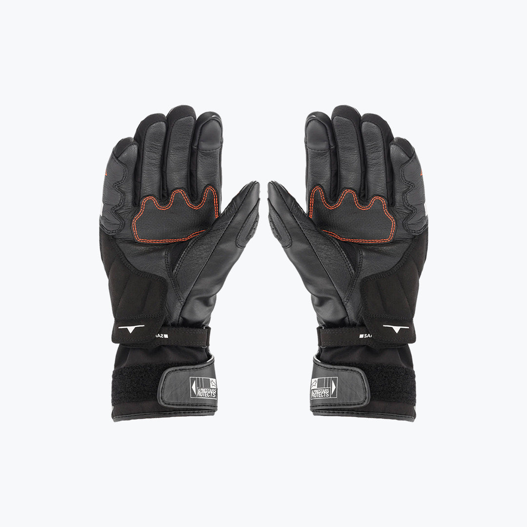 Alpinestars SP-365 Drystar Riding Gloves Black/Red Fluo/White