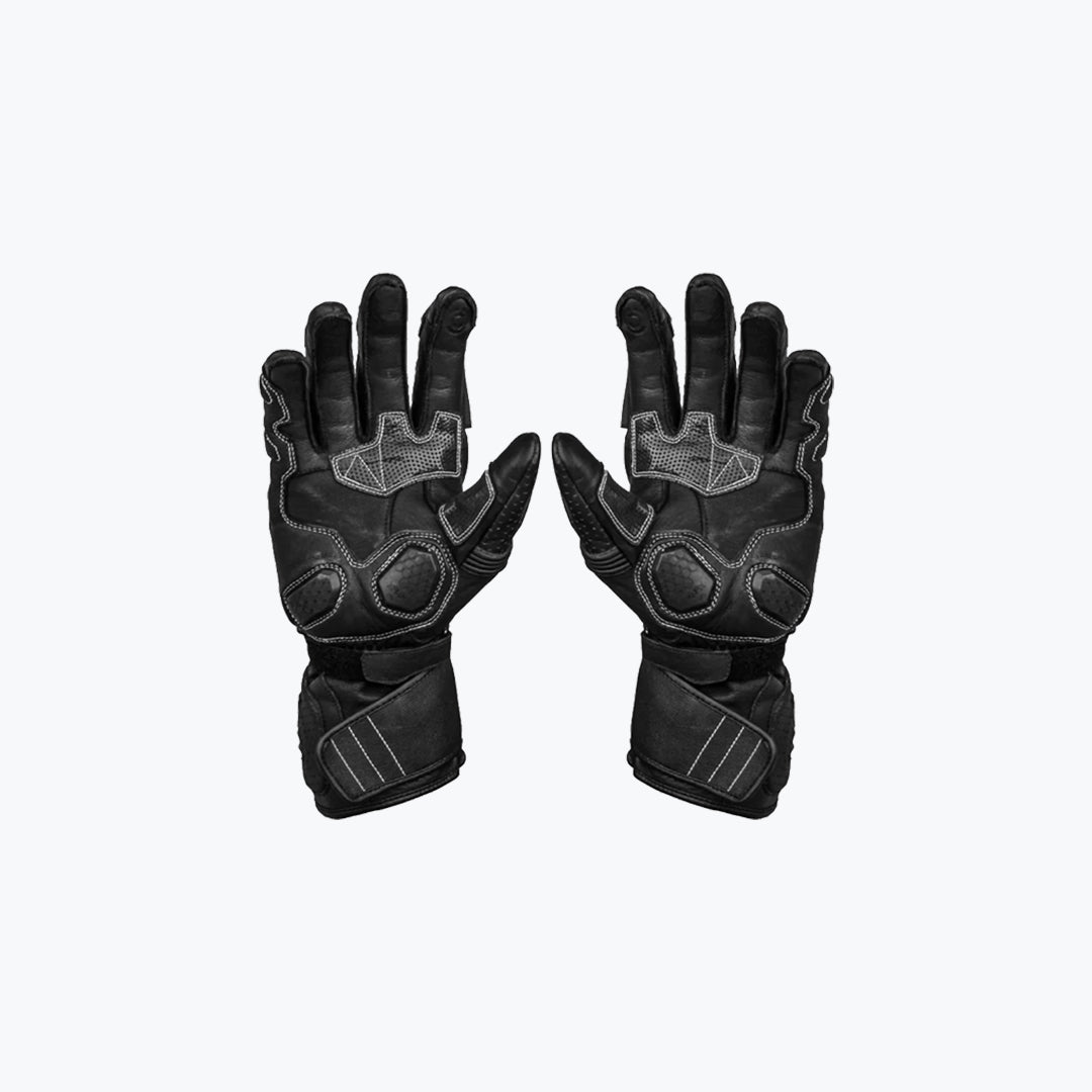 Raida Aeroprix Motorcycle Riding Gloves Black White – XS