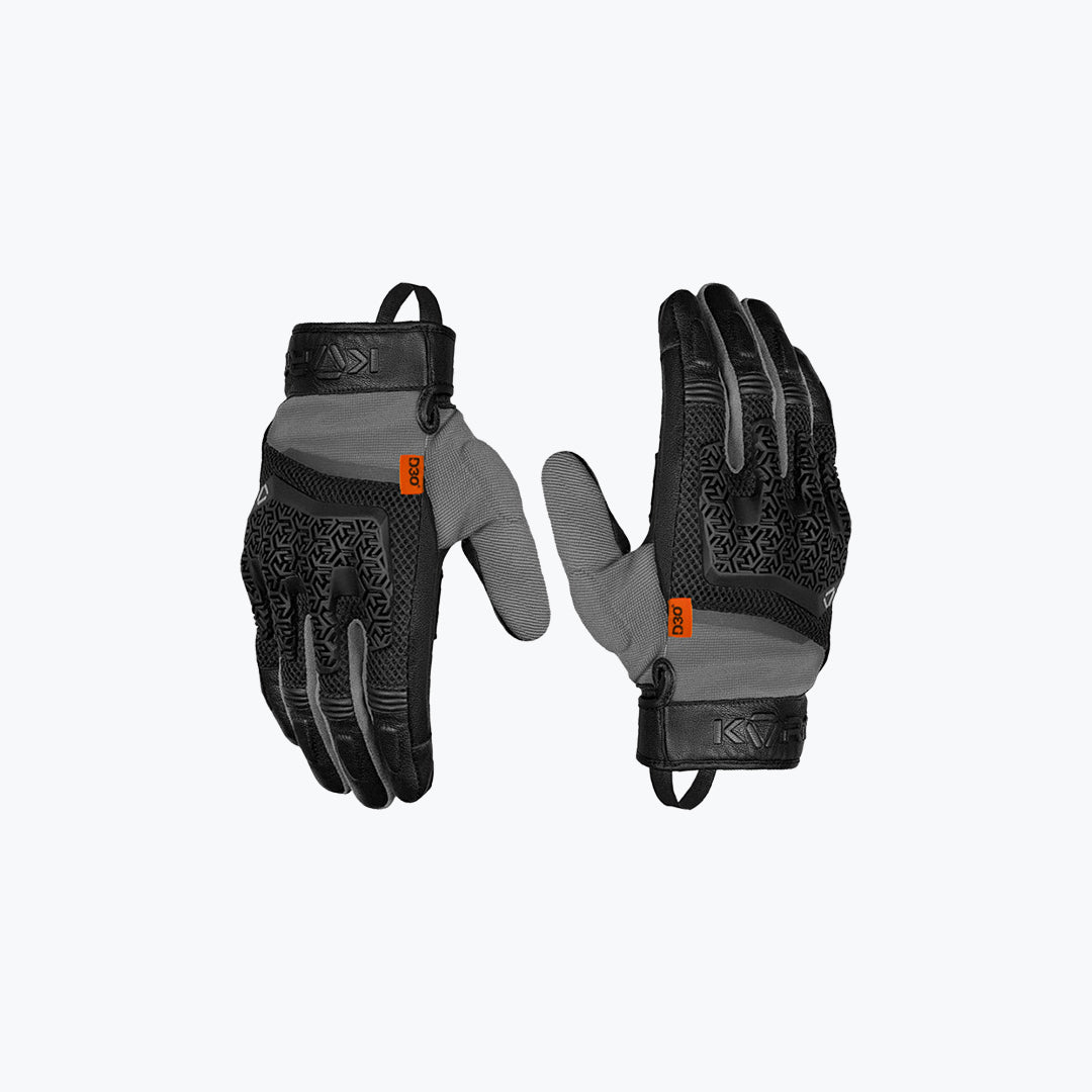 KORDA Adventure Riding Gloves D3O Black Red
