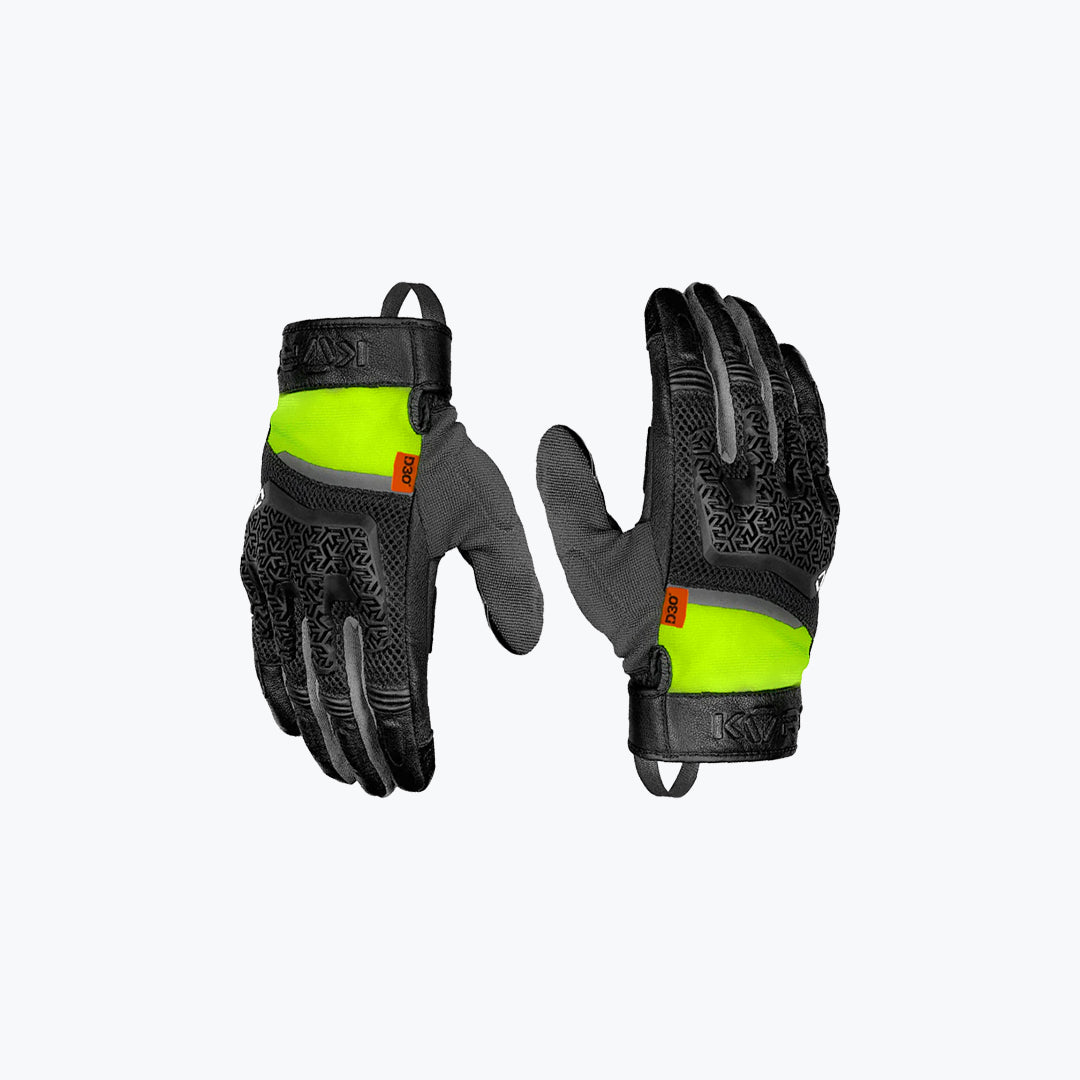 KORDA Adventure Riding Gloves D3O Black Red