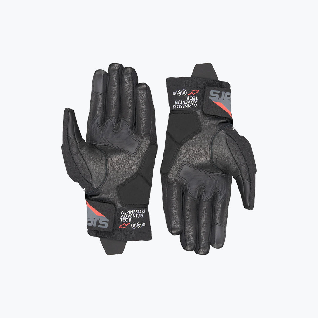 Alpinestars Corozal V3 Drystar Riding Gloves Black/Deep Grey/Red Fluo