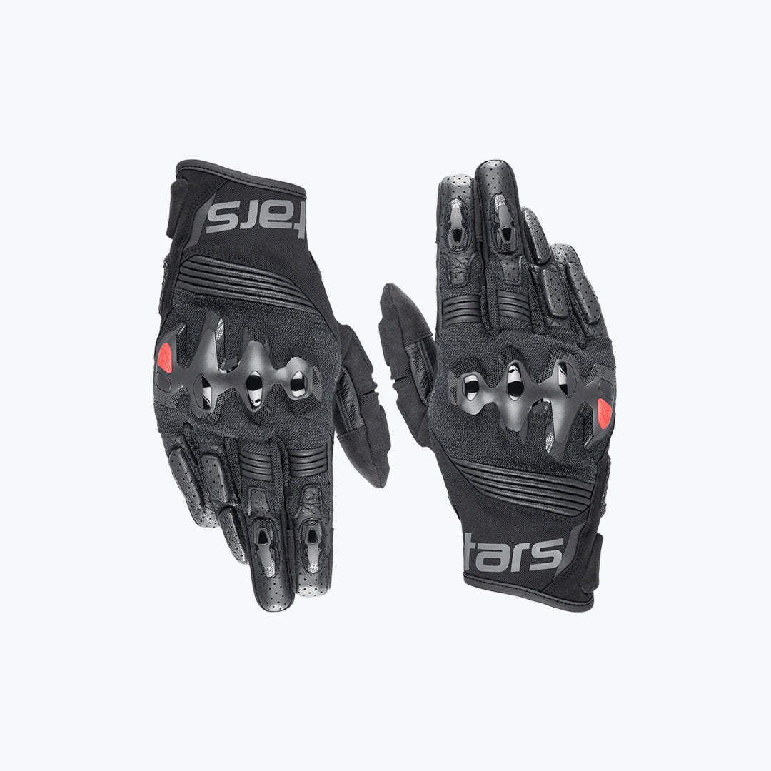 Alpinestars Halo Leather Riding Gloves Black
