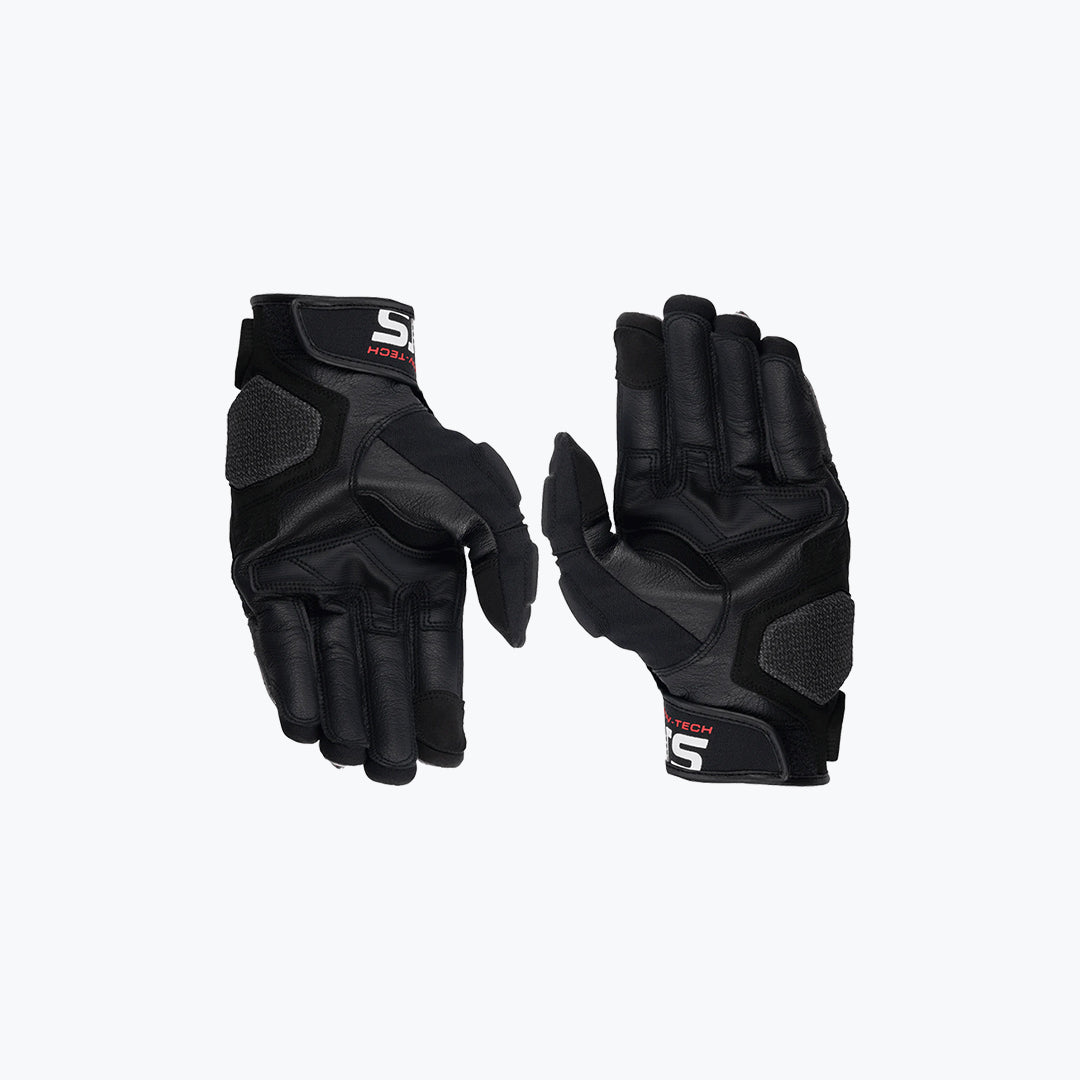 Alpinestars Halo Leather Riding Gloves Black/White