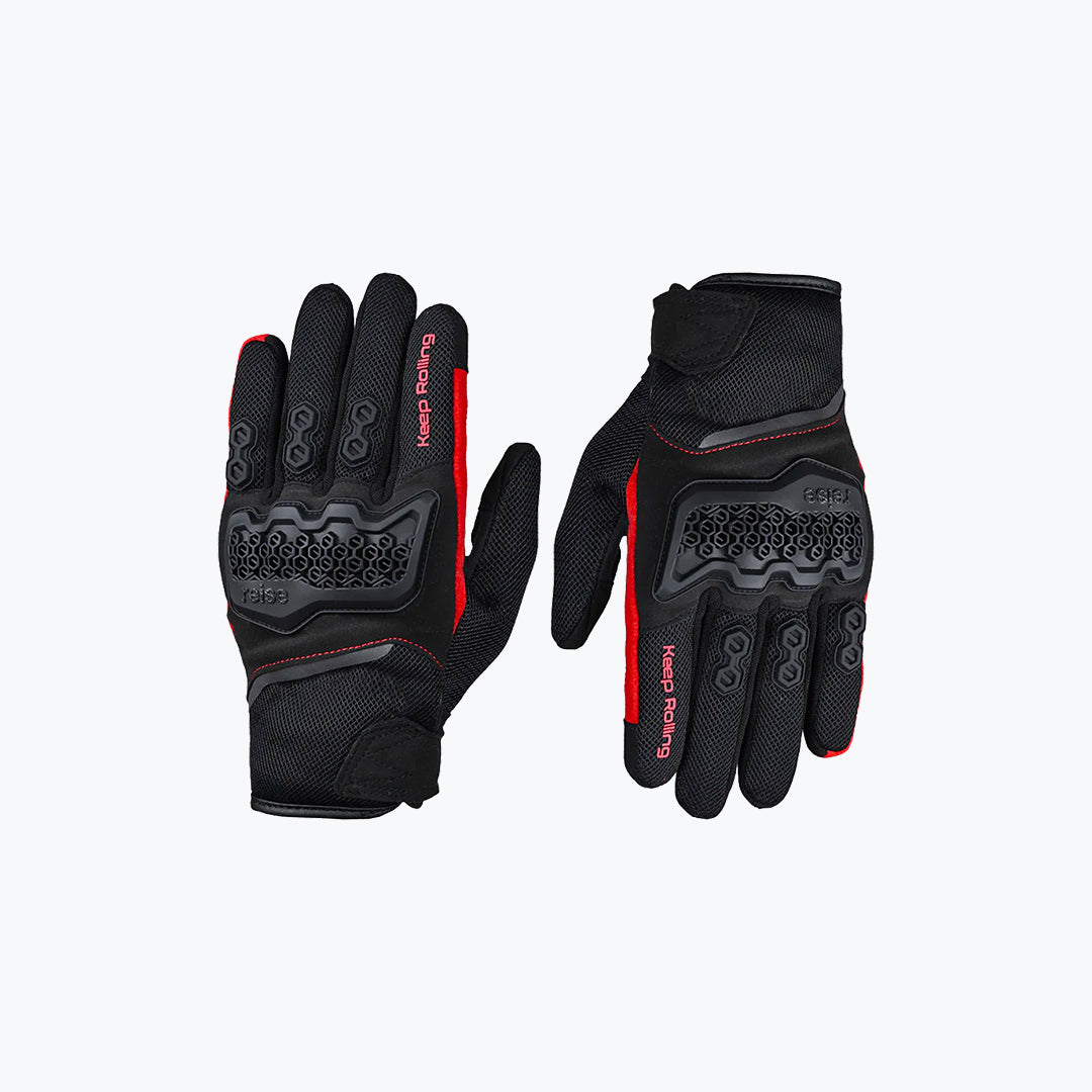 Reise Strada Riding Gloves Black / RED / ORG / YLW / GRY / Olive