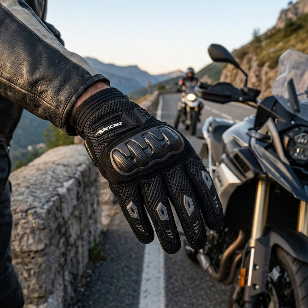 AXOR Airstream Riding Gloves Black 2XL