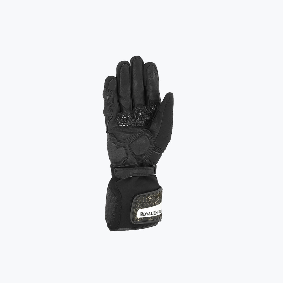 Royal Enfield Navigator Waterproof Riding Gloves Black