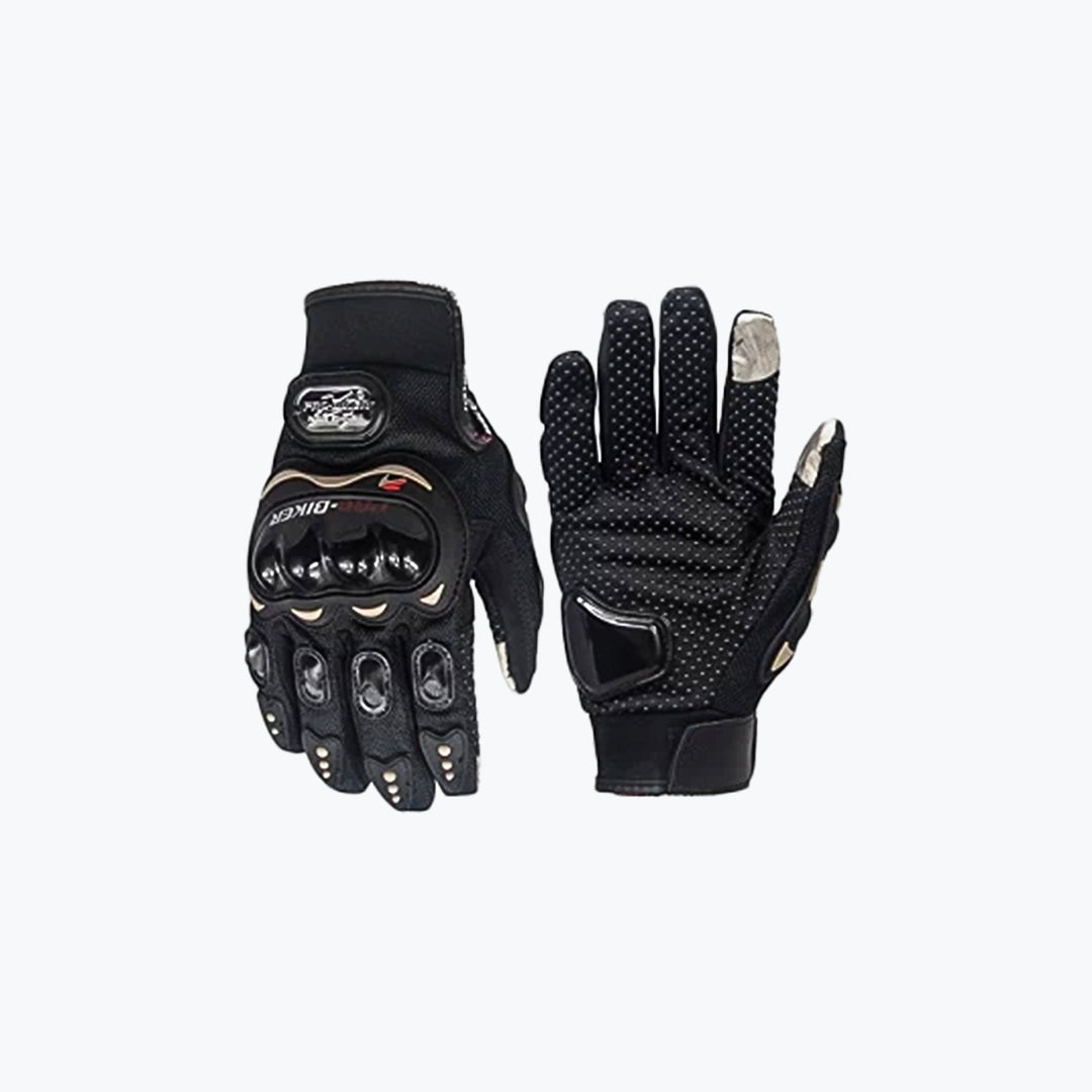 Probiker Touch Riding Gloves Black – Touchscreen Motorcycle Gloves