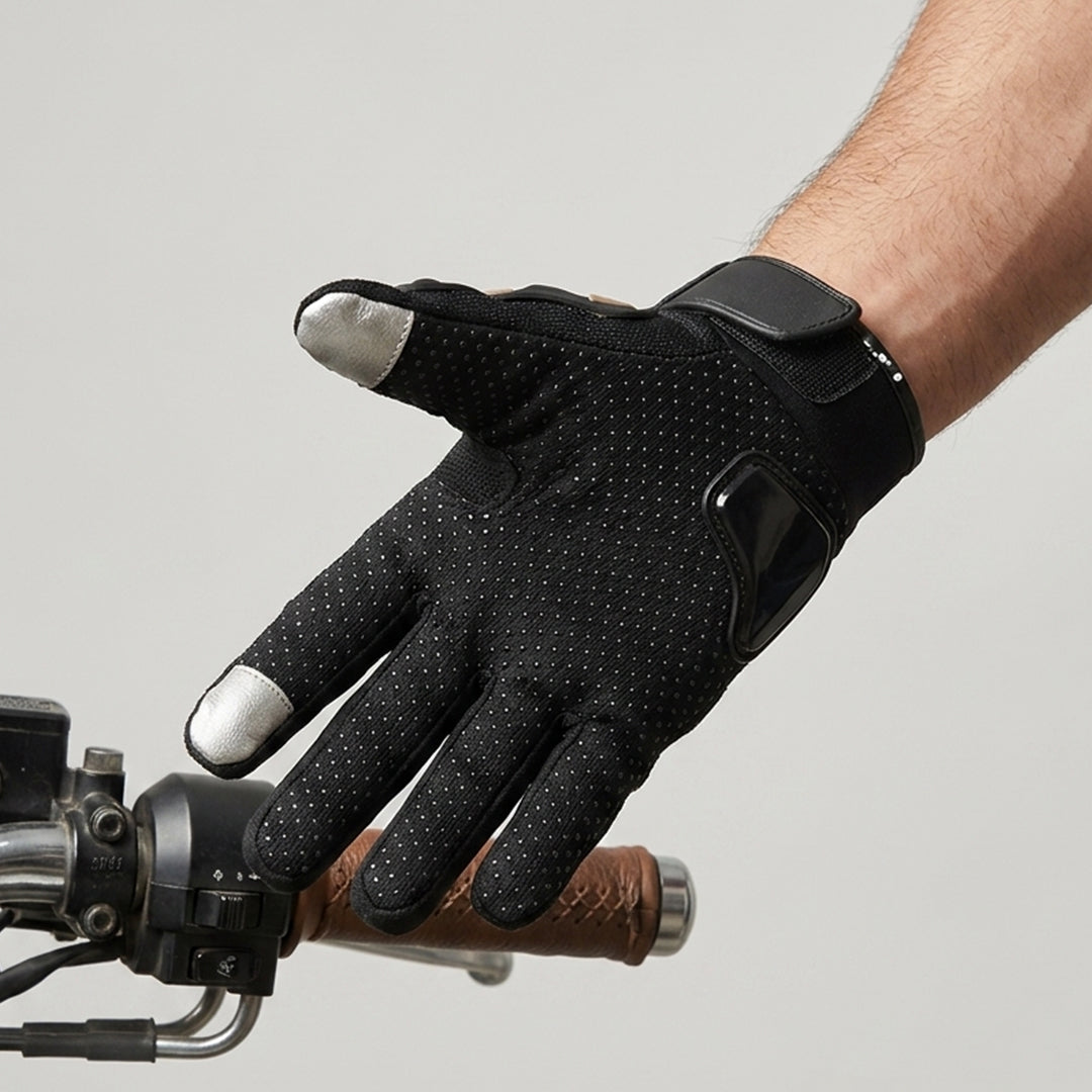 Probiker Touch Riding Gloves Black – Touchscreen Motorcycle Gloves