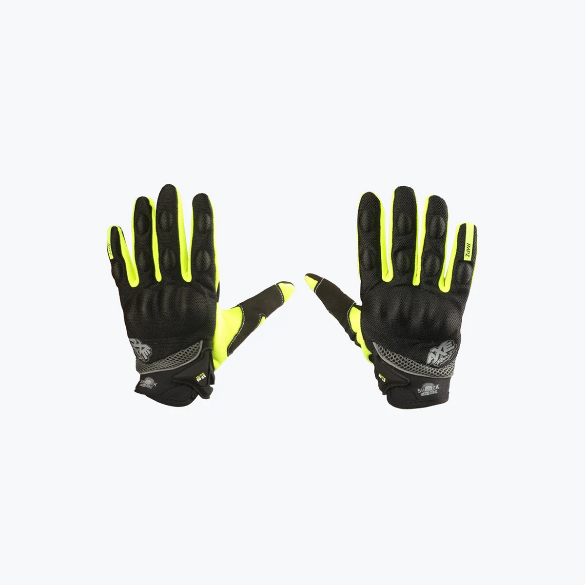 AXE Racing Gloves ST09 Black Yellow