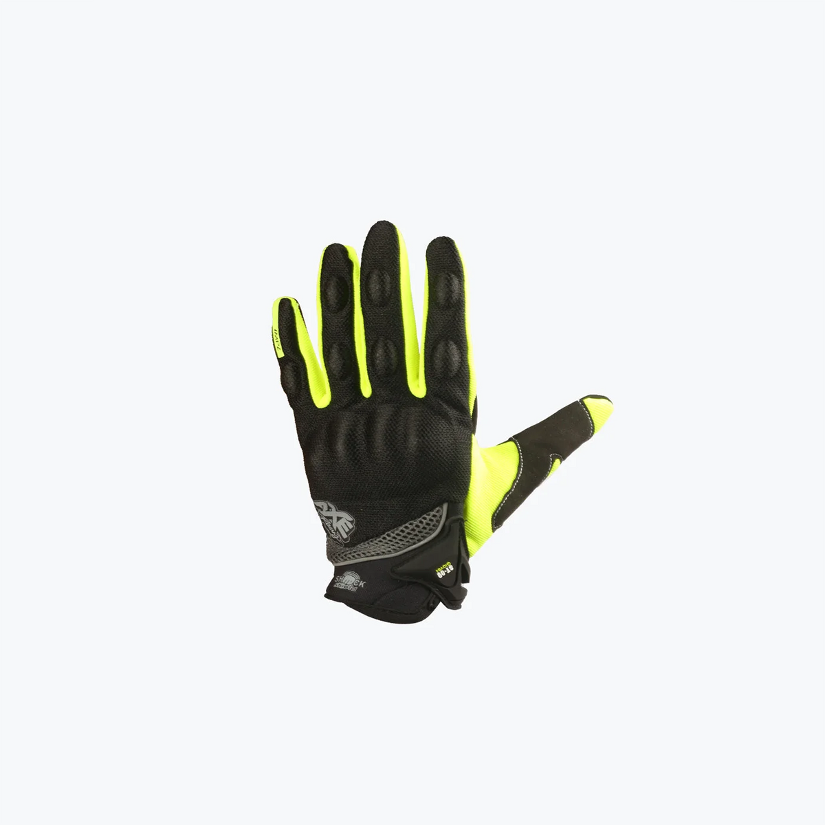 AXE Racing Gloves ST09 Black Yellow