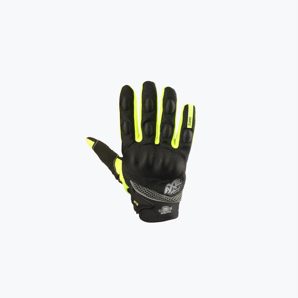 AXE Racing Gloves ST09 Black Yellow